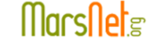 le mot marsnet.org vert et orange